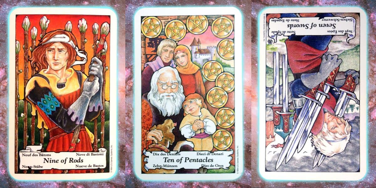 Nine's Path Pleiadian weekly tarot blessing
