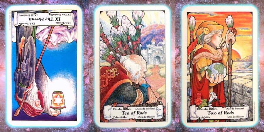 reflect Nine's Path Pleiadian Tarot weekly reading