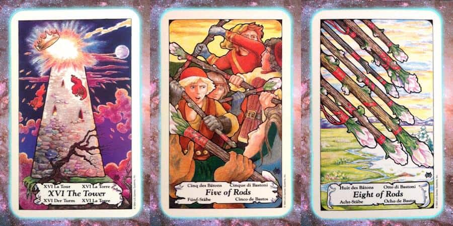 Nine's Path weekly Pleiadian tarot channeled message, April 4 2019