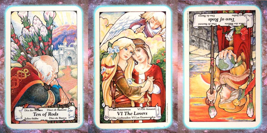 Nine's Path Pleiadian tarot channeled weekly message