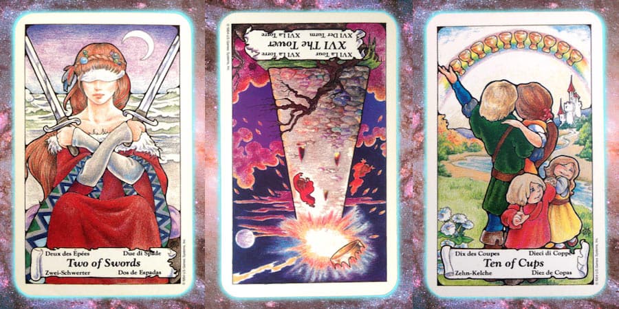 Nine's Path weekly Pleiadian tarot channeled message